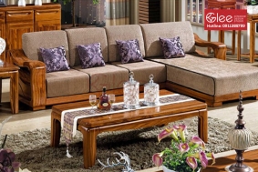 Sofa gỗ phòng khách GSG12