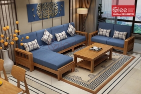 Sofa gỗ phòng khách GSG13