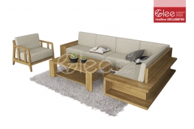 Sofa gỗ phòng khách GSG25