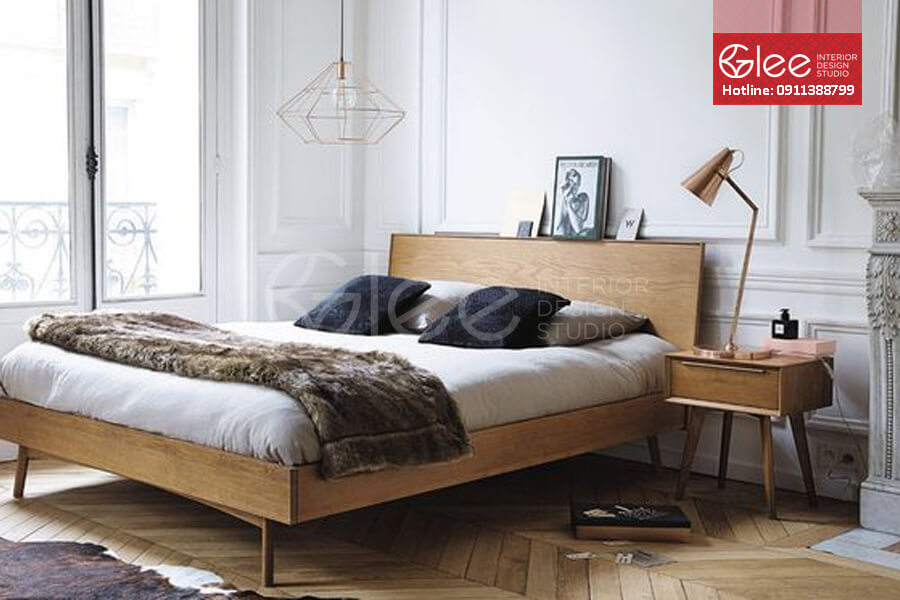  bộ giường ngủ gỗ tự nhiên, bo giuong ngu go tu nhien