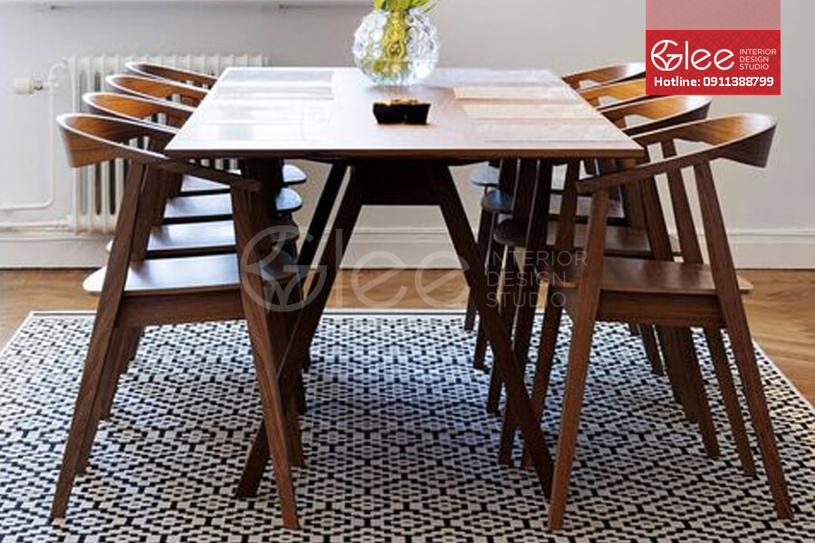 Những mẫu bàn ăn đẹp cho nhà chung cư mà bạn không thể bỏ qua