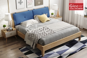 Bộ giường ngủ gỗ sồi nga nhập khẩu GPN45