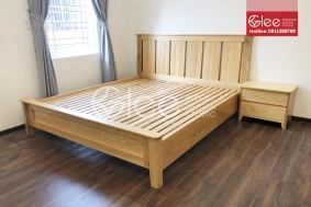 Giường ngủ gỗ Tần Bì giá rẻ - GPN44