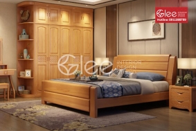 Giường ngủ gỗ tự nhiên GPN36