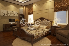 Thiết kế nội thất biệt thự Vinhome Riverside - Chị Thảo