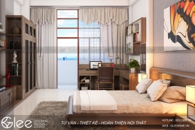 Thiết kế nội thất phòng ngủ - Chị Xuân - Bạch Mai
