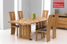 Tìm hiểu về bộ bàn ăn 6 ghế gỗ sồi hiện đại