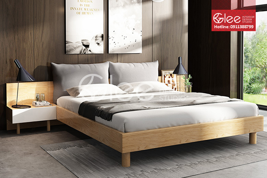 giường ngủ gỗ tần bì