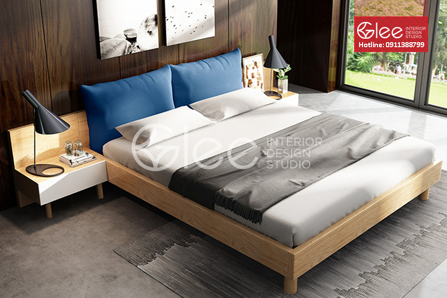 giường ngủ gỗ tần bì rẻ