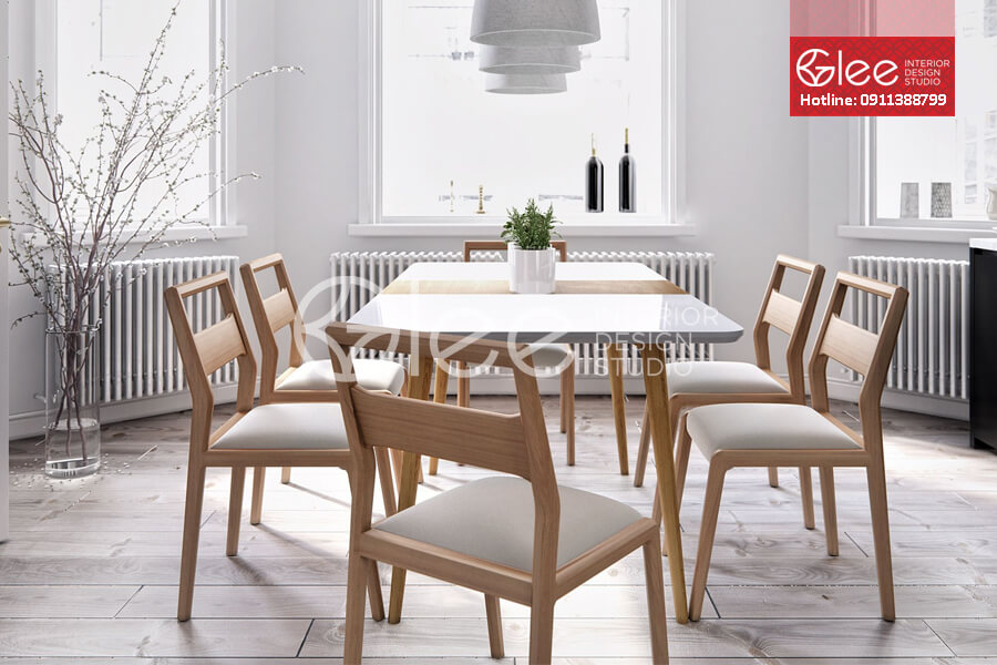 Bộ bàn ăn 6 ghế hiện đại - lựa chọn hoàn hảo cho phòng ăn nhà bạn